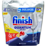 Finish Powerball Quantum All in One Lemon Dishwasher 27 Tablets