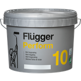 Flügger Perform 10 Vægmaling Hvid 9.1L