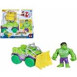 Plastlegetøj Legetøjsbil Disney Spidey and His Amazing Friends – Vehicle and Accessory Set Hulk