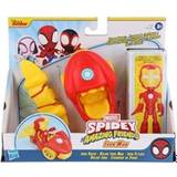 Disney Legetøj Disney Spidey and His Amazing Friends – Vehicle and Accessory Set Iron Man