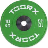 Grøn Vægtskiver Toorx Competetion Bumperplate 10 kg