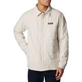Herre - Hvid Jakker Columbia Men's Landroamer Quilted Shirt Jacket- White