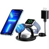 Trådløs oplader iphone Choetech 3-in-1 Wireless Charger
