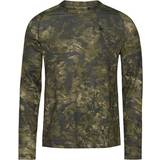 Camouflage - Grøn Overdele Seeland Active Langærmet t-shirt, Camo