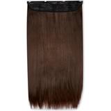 Brun Clip-on-extensions Lullabellz Thick 24 1-Piece Straight Clip Extensions Coco