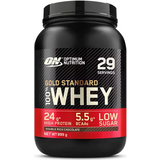 Pulver - Valleproteiner Proteinpulver Optimum Nutrition Gold Standard 100% Whey Protein Double Rich Chocolate 899g