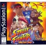 PlayStation 1 spil Street Fighter Collection (PS1)