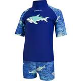 Speedo UV-tøj Speedo Sun Protection Top And Short Blue, Unisex, Tøj, Badetøj, Svømning, Blå