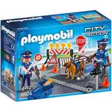 Politi Legesæt Playmobil Police Roadblock 6924