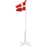 Polyester Flagstænger H. P. Schou Flag Pole with Flag 1.5m