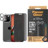 PanzerGlass Apple iPhone 15 Pro Max Skærmbeskyttelse & Skærmfiltre PanzerGlass Privacy 3-in-1 Set for iPhone 15 Pro Max