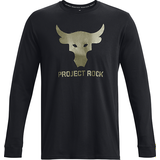 Under Armour Herre T-shirts på tilbud Under Armour Project Rock Brahma Bull Long Sleeve, Black