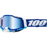100% Skiudstyr 100% Racecraft Goggles Mirror Lens, Blue