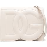 Dolce & Gabbana Hvid Håndtasker Dolce & Gabbana Off-White 'DG' Shoulder Bag 80004 Ivory UNI