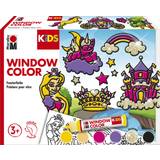 Marabu KiDS Window Color-Set Prinzessin, 6 x 25 ml