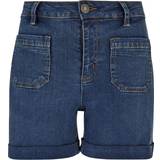 Urban Classics Ladies’ vintage denim shorts Shorts Damer blå