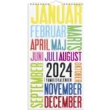 Familiekalender Mayland Familiekalender Trendart 22x43cm 2024