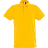 Gul - Oversized - Slids Tøj Clique Stretch Premium Polo Shirt Men's - Lemon Yellow