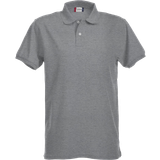 Clique Viskose Tøj Clique Stretch Premium Polo Shirt Men's - Grey Melange