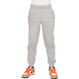 Nike Bukser Nike Big Kid's Sportswear Club Fleece Joggers - Dark Gray Heather/Base Grey/White (FD3008-063)
