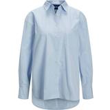 Dame - Slids Skjorter Jack & Jones Jamie Oversized Shirt - Cashmere Blue