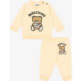 Babyer - Gul Tracksuits Moschino Baby Yellow Teddy Bear Tracksuit 20284 CREAM 18-24M