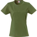 Clique Dame - Grøn T-shirts Clique Basic T-shirt Women's - Army Green
