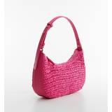 Mango Håndtasker Mango BAG M- Tenerife Skuldertasker hos Magasin Bright Pink