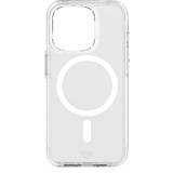 Tech21 Mobiltilbehør Tech21 iPhone 15 Pro EVO Clear Bagside Cover MagSafe Kompatibel Transparent
