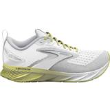 Brooks Hvid Sko Brooks Women's Levitate Running Shoes White/Oyster/Yellow