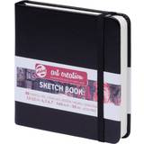 Talens Art Creation Sketchbook Black 12x12cm 140g 80 sheets