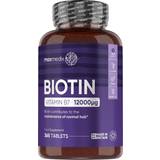 Vitaminer & Kosttilskud Maxmedix Biotin Vitamin B7 12000 mcg 365 stk