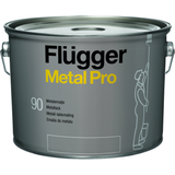 Flügger Metalmaling Flügger Metal Pro 90 Metalmaling Black 3L