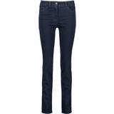 Gerry Weber 48 - Dame Bukser & Shorts Gerry Weber 5-Pocket Jeans Best4me Slimfit Blau 48/XL