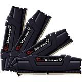 128 GB RAM G.Skill RipJaws V Black DDR4 3600MHz 4x32GB (F4-3600C18Q-128GVK)