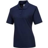14 - Blå T-shirts & Toppe Portwest B209 Naples Polo Shirt Women's - Navy