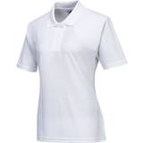 8 - Skjortekrave T-shirts & Toppe Portwest B209 Naples Polo Shirt Women's - White
