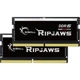 64 GB - SO-DIMM DDR5 RAM G.Skill Ripjaws SO-DIMM DDR5 5600MHz 2x32GB (F5-5600S4645A32GX2-RS)
