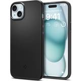 Apple iPhone 15 - Plast Mobilcovers Spigen Thin Fit Case for iPhone 15