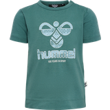 Babyer - Grøn Overdele Hummel Azur T-shirt S/S - Sea Pine (219862-6608)
