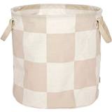 Hvid Opbevaringskurve OYOY Chess Laundry/Storage Basket L301023