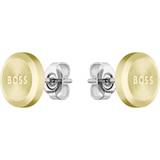 Hugo Boss Øreringe HUGO BOSS Yann Ladies' Gold Tone Steel Stud Earrings