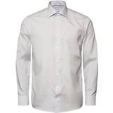 Blomstrede - Skjortekrave Overdele Eton Men's shirt: Business Poplin Lysblå