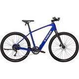 Baghjul El-mountainbikes Trek Dual Sport+ 2 Hex 2023 - Blue