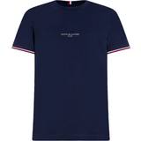 Tommy Hilfiger Herre T-shirts & Toppe Tommy Hilfiger Logo Tipped T-Shirt, Navy