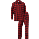 Calvin Klein Herre Pyjamasser Calvin Klein Underwear Pyjamas L/S Pant Set Rød