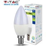 Lyskilder V-TAC LED bulb 3.7W E14 Candle VT-1818 3000K. [Levering: 4-5 dage]