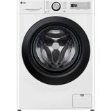 LG Hvid Vaskemaskiner LG F4y5eyp6w0f Frontmatet vaskemaskin