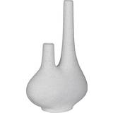 Hvid Brugskunst House Nordic keramik 23x11x37 Vase