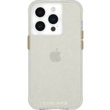 Case-Mate Guld Mobiletuier Case-Mate Sheer Crystal iPhone 15 Pro